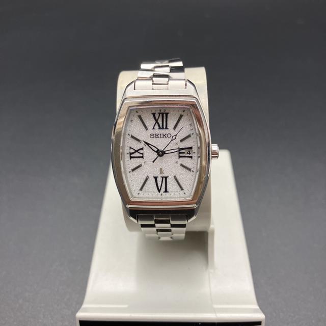 即決 SEIKO セイコー LK ルキア 電波ソーラー 腕時計 1B22-0AP0 < ブランド  即決 SEIKO セイコー LK ルキア 電波ソーラー 腕時計 1B22-0AP0 < ブランドの