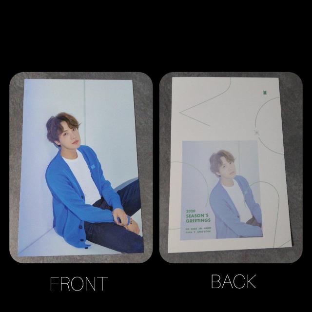 ySizuBTS 2020 SEASON'S GREETINGSvJ-H  ^gObY 