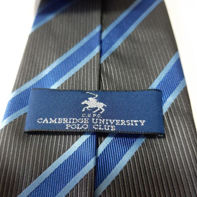 美品   POLO CLUB ネクタイ 灰色 ストライプ 616 < 男性ファッション  美品   POLO CLUB ネクタイ 灰色 ストライプ 616 < 男性ファッションの