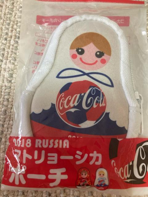 1805.未使用☆コカ・コーラ☆非売品☆マトリョーシカポーチ < 女性ファッション  1805.未使用☆コカ・コーラ☆非売品☆マトリョーシカポーチ  < 女性ファッションの