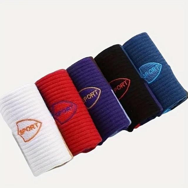 超お買い得690円★メンズ カラーブロック ミッドカーフ スポーツソックス 5/足セット 男女兼用 ワンサイズ < 男性ファッション  超お買い得690円★メンズ カラーブロック ミッドカーフ スポーツソックス 5/足セット 男女兼用 ワンサイズ < 男性ファッションの