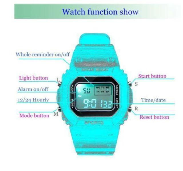 送料無料 未使用品 デジタル腕時計 ウオッチ 白 ホワイト レディース 中学 高校 スポーツ電子時計 50 < 女性アクセサリー/時計  送料無料 未使用品 デジタル腕時計 ウオッチ 白 ホワイト レディース 中学 高校 スポーツ電子時計 50 < 女性アクセサリー/時計の