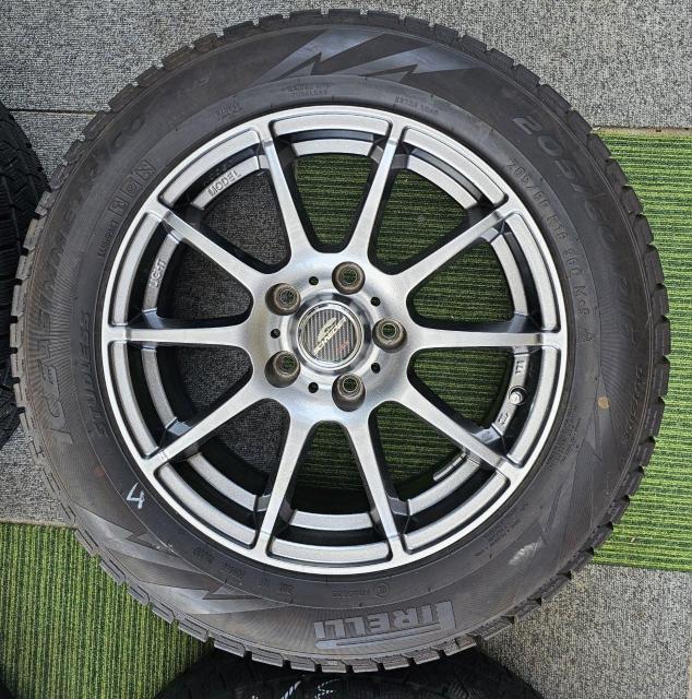 A-TECH SCHNEIDER シュナイダー16in 6.5J +38 PCD114.3 PIRELLI ICE ASIMMET < 自動車/バイク A-TECH SCHNEIDER シュナイダー16in 6.5J +38 PCD114.3 PIRELLI ICE ASIMMET < 自動車/バイク