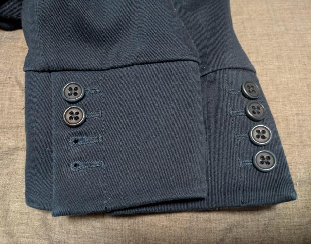 DIESEL★ディーゼル★テーラードジャケット★ネイビー★襟ブラックレザー★Sサイズ★中古美品★送料無料★クーポン < 男性ファッション DIESEL★ディーゼル★テーラードジャケット★ネイビー★襟ブラックレザー★Sサイズ★中古美品★送料無料★クーポン < 男性ファッションの