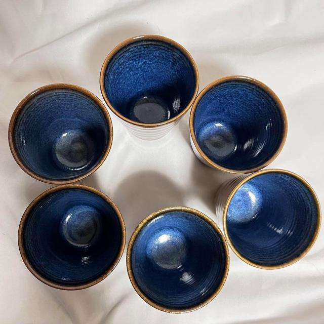 未使用 有田 感器工房 五彩 フリーカップ 6客 陶器 Gyokuyu 玉有 6個 食器 酒器 < インテリア/ライフ 未使用 有田 感器工房 五彩 フリーカップ 6客 陶器 Gyokuyu 玉有 6個 食器 酒器 < インテリア/ライフの