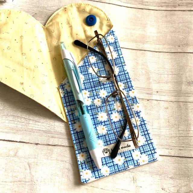 ☆ハンドメイド/開くとハート形になるメガネケースG < 女性ファッション ☆ハンドメイド/開くとハート形になるメガネケースG < 女性ファッションの