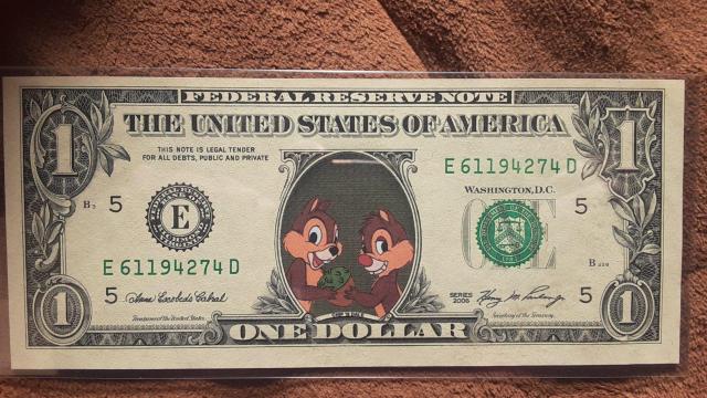 ディズニー 1ドル札 < ホビー ディズニー 1ドル札 < ホビーの