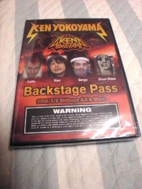 未開封DVD横山健(ハイスタ)Backstage Pass < タレントグッズ  未開封DVD横山健(ハイスタ)Backstage Pass  < タレントグッズの