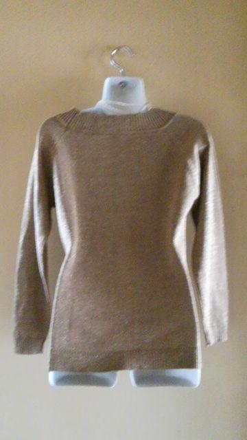 【美品即決】微光沢◆春夏ブロンズ薄手洗練ニットチュニック < 女性ファッション  【美品即決】微光沢◆春夏ブロンズ薄手洗練ニットチュニック < 女性ファッションの