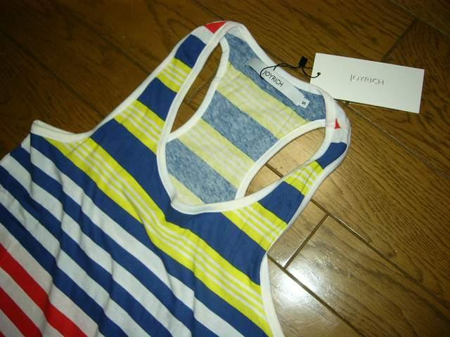 新品JOYRICHジョイリッチボーダーワンピースS薄手マリン半額以下 < ブランド 新品JOYRICHジョイリッチボーダーワンピースS薄手マリン半額以下 < ブランドの