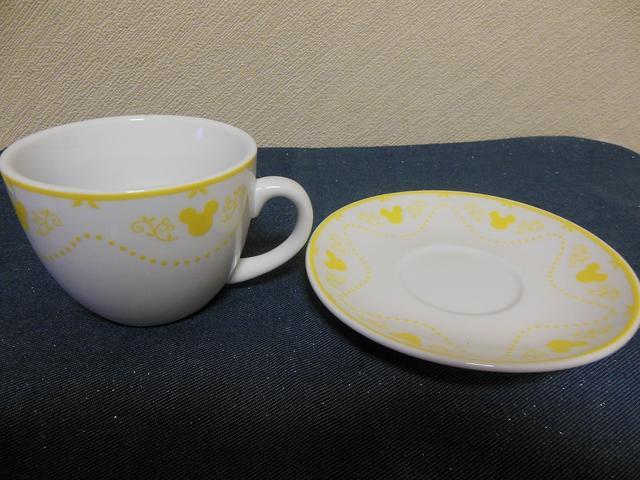 ディズニーカップソーサー ミッキーマウス イエローカラー < おもちゃ  ディズニーカップソーサー ミッキーマウス イエローカラー < おもちゃの
