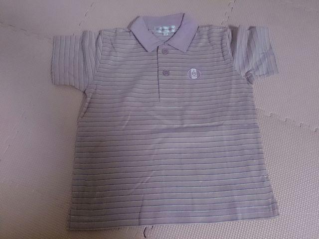 110 新品 ボーダー ポロシャツ < キッズ/ベビー 110 新品 ボーダー ポロシャツ < キッズ/ベビーの