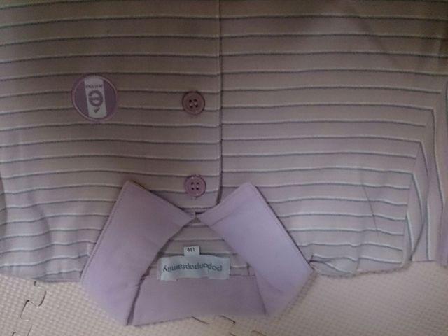 110 新品 ボーダー ポロシャツ < キッズ/ベビー 110 新品 ボーダー ポロシャツ < キッズ/ベビーの