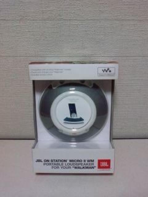 <送無>JBL ON STATION MICRO II WM★ウォークマン専用スピーカー < 家電/AV  <送無>JBL ON STATION MICRO II WM★ウォークマン専用スピーカー  < 家電/AVの
