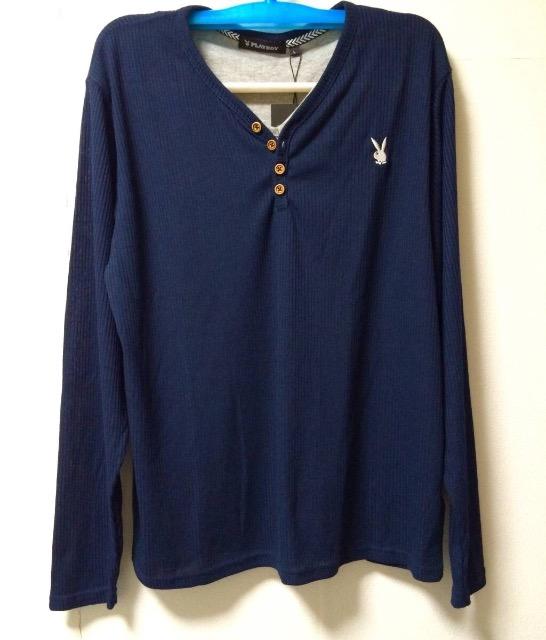 PLAYBOY★プレイボーイMENS 長袖トップス (L) 新品タグ付 < ブランド  PLAYBOY★プレイボーイMENS 長袖トップス (L) 新品タグ付  < ブランドの