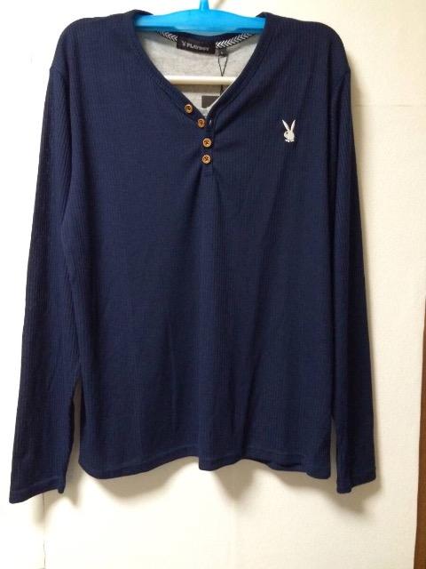 PLAYBOY★プレイボーイMENS 長袖トップス (L) 新品タグ付 < ブランド  PLAYBOY★プレイボーイMENS 長袖トップス (L) 新品タグ付 < ブランドの