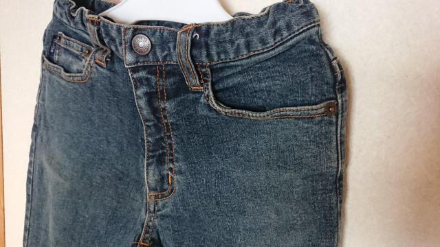 BeBe120 ストレートジーンズ ウォッシュ < ブランド  BeBe120 ストレートジーンズ ウォッシュ < ブランドの