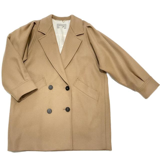 新品マックスマーラoutlet チェスターコート キャメル#40 MaxM < ブランド 新品マックスマーラoutlet チェスターコート キャメル#40 MaxM < ブランドの