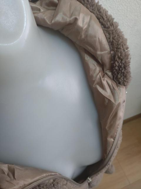 大きいサイズLL クマ耳付きもこもこパーカー。 < 女性ファッション  大きいサイズLL クマ耳付きもこもこパーカー。 < 女性ファッションの
