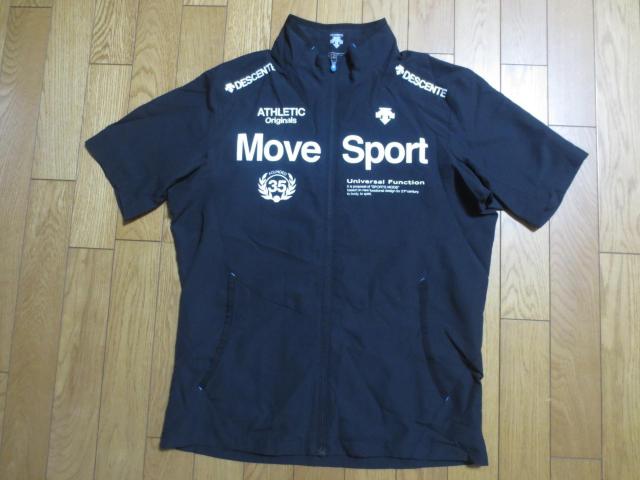 DESCENTE デサント MoveSport  フルジップ 半袖 上着 M < ブランド  DESCENTE デサント MoveSport  フルジップ 半袖 上着 M  < ブランドの
