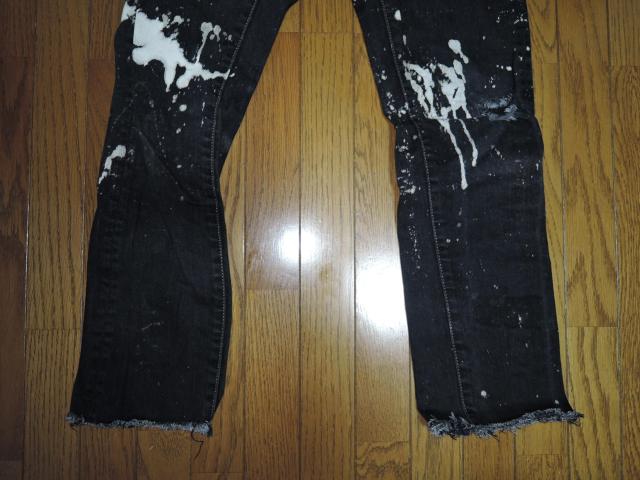 ROUGH AND RUGGED ���t�A���h���Q�b�h �_���[�W�E�u���[�`���H �f�j�� 1 ���u���b�NDENIM�p���c �N���b�v�h �� �j���t�@�b�V������ 