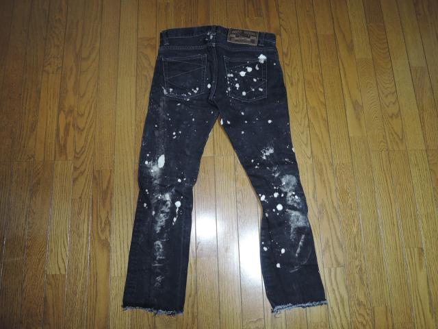 ROUGH AND RUGGED ���t�A���h���Q�b�h �_���[�W�E�u���[�`���H �f�j�� 1 ���u���b�NDENIM�p���c �N���b�v�h �� �j���t�@�b�V������ 