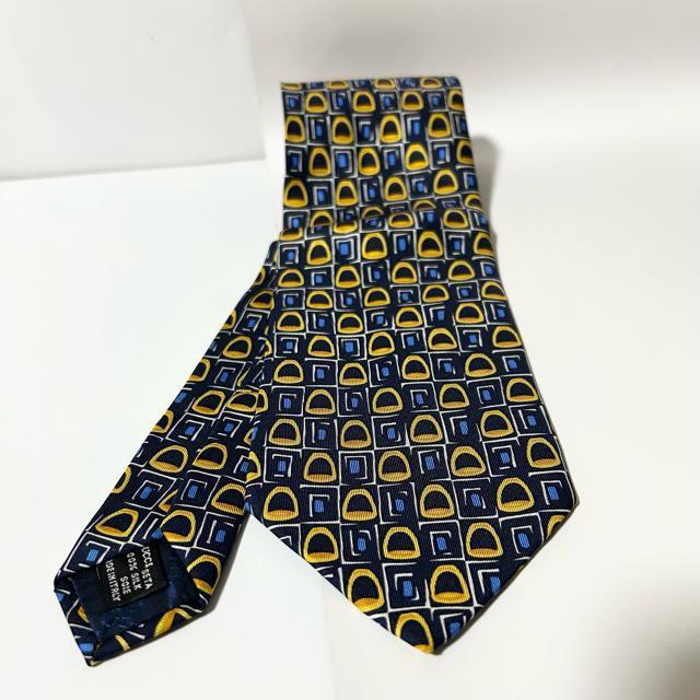 美品 GUCCI グッチ ネクタイ 金具柄 シルク < ブランド 美品 GUCCI グッチ ネクタイ 金具柄 シルク < ブランドの