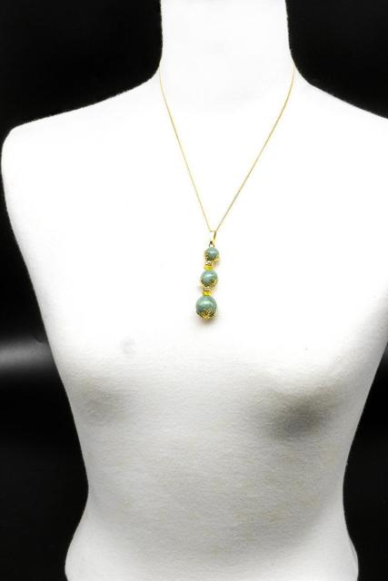 ヒスイ 翡翠 魔除け 守護 ペンダント 護符 黄水晶 ヒスイ効果 < 女性アクセサリー/時計  ヒスイ 翡翠 魔除け 守護 ペンダント 護符 黄水晶 ヒスイ効果 < 女性アクセサリー/時計の