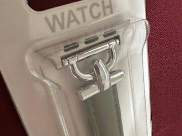 Apple Watch バンド 合皮 42/44/45mm グリーン+シルバー < 女性アクセサリー/時計 Apple Watch バンド 合皮 42/44/45mm グリーン+シルバー < 女性アクセサリー/時計の