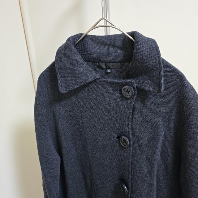 ICB ウール 羊 ニット ステンレス カラーコート 七分丈 < ブランド ICB ウール 羊 ニット ステンレス カラーコート 七分丈 < ブランドの