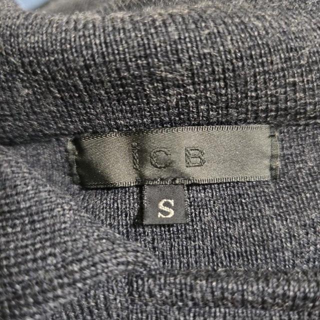 ICB ウール 羊 ニット ステンレス カラーコート 七分丈 < ブランド ICB ウール 羊 ニット ステンレス カラーコート 七分丈 < ブランドの