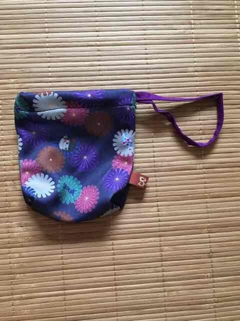 gouk×ミルキー・和風花柄&ミルキー柄ノベルティ巾着 < ブランド gouk×ミルキー・和風花柄&ミルキー柄ノベルティ巾着 < ブランドの