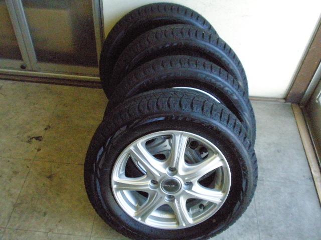 軽自動車サイズ激安売切信頼ブリザック&アルミホイル4本セット < 自動車/バイク 軽自動車サイズ激安売切信頼ブリザック&アルミホイル4本セット < 自動車/バイク