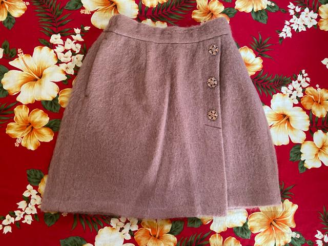 JILLSTUART☆羊毛入スカート☆お花ビジューモスピンクカラー☆ < ブランド JILLSTUART☆羊毛入スカート☆お花ビジューモスピンクカラー☆ < ブランドの