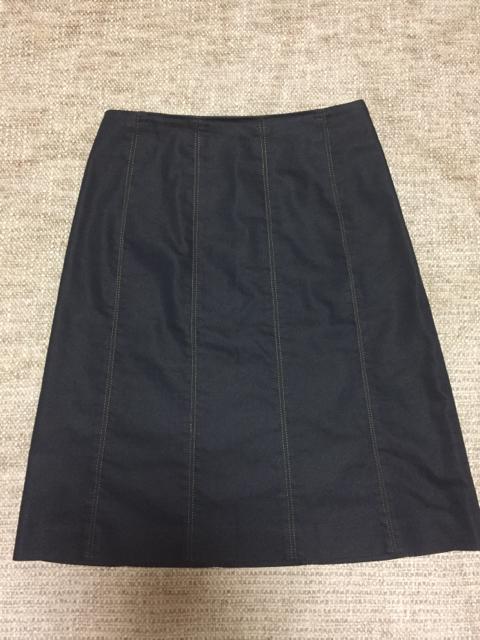 813.アンタイトル☆インディゴ風ひざ丈スカート☆サイズ2 < 女性ファッション  813.アンタイトル☆インディゴ風ひざ丈スカート☆サイズ2  < 女性ファッションの