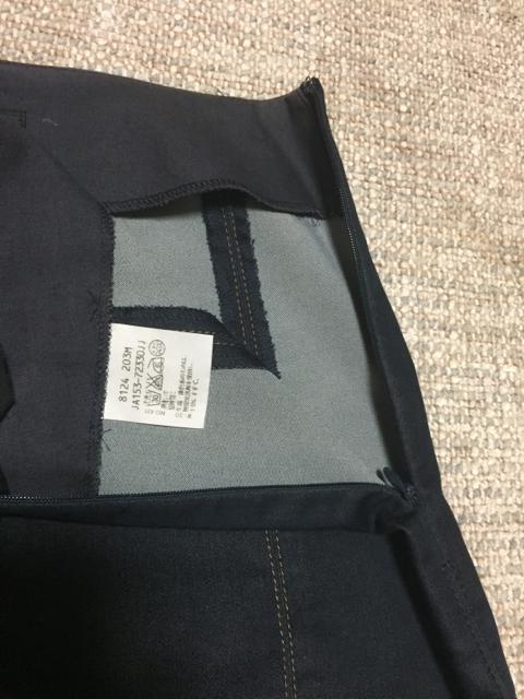 813.アンタイトル☆インディゴ風ひざ丈スカート☆サイズ2 < 女性ファッション  813.アンタイトル☆インディゴ風ひざ丈スカート☆サイズ2 < 女性ファッションの