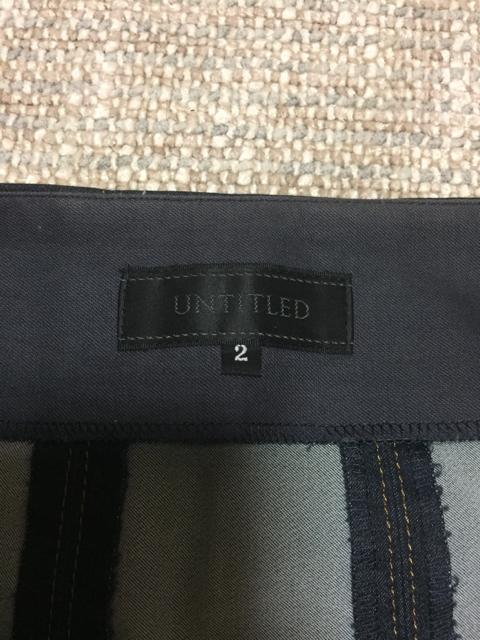 813.アンタイトル☆インディゴ風ひざ丈スカート☆サイズ2 < 女性ファッション  813.アンタイトル☆インディゴ風ひざ丈スカート☆サイズ2 < 女性ファッションの