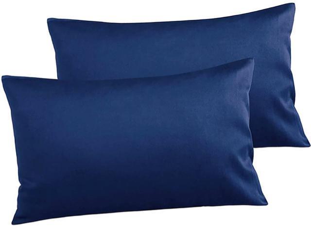 枕カバー 2枚セット 吸水・速乾 ピローケース 43cmx63cm 封筒式 合わせ式 肌に優しい 軽量洗える 柔らかい ネイビー < インテリア/ライフ 枕カバー 2枚セット 吸水・速乾 ピローケース 43cmx63cm 封筒式 合わせ式 肌に優しい 軽量洗える 柔らかい ネイビー < インテリア/ライフの