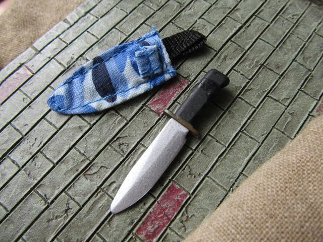 ●1/6スケール GIジョ-ークールガール ミニチュアフュギュア専用 アメリカ軍 COMBAT サバイバルナイフ ホルスターセット < ホビー  ●1/6スケール GIジョ-ークールガール ミニチュアフュギュア専用 アメリカ軍 COMBAT サバイバルナイフ ホルスターセット < ホビーの