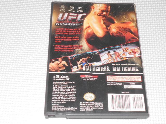 GC★UFC THROWDOWN 海外版 北米版 < ゲーム本体/ソフト  GC★UFC THROWDOWN 海外版 北米版 < ゲーム本体/ソフトの