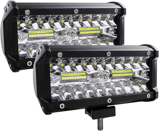 LED作業灯 120w ワークライト 投光器 12V/24V 兼用 2個セット < 自動車/バイク LED作業灯 120w ワークライト 投光器 12V/24V 兼用 2個セット < 自動車/バイク