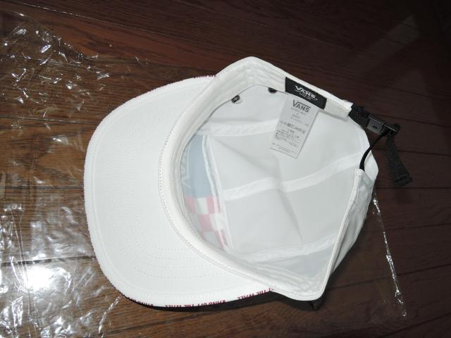 新品 VANS ヴァンズ キャップ 白 帽子 チェッカーチェック柄 ロゴ LOGO Nation Rim PT. Jet Cap < ブランド 新品 VANS ヴァンズ キャップ 白 帽子 チェッカーチェック柄 ロゴ LOGO Nation Rim PT. Jet Cap < ブランドの