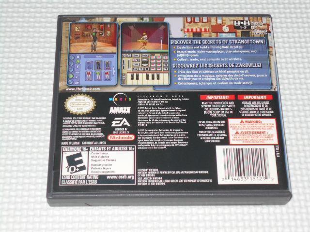 DS★THE SIMS 2 海外版 北米版 < ゲーム本体/ソフト  DS★THE SIMS 2 海外版 北米版 < ゲーム本体/ソフトの