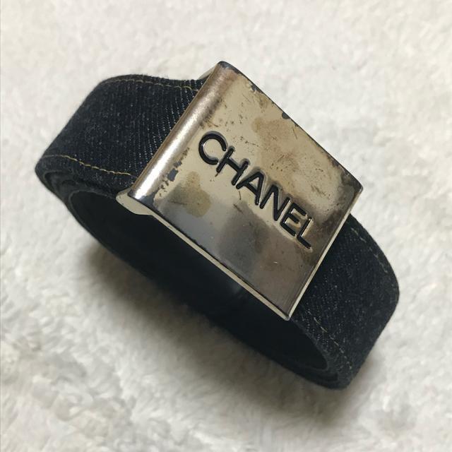 正規品 シャネル デニム&レザー ベルト 96P デッドストック < ブランド  正規品 シャネル デニム&レザー ベルト 96P デッドストック  < ブランドの