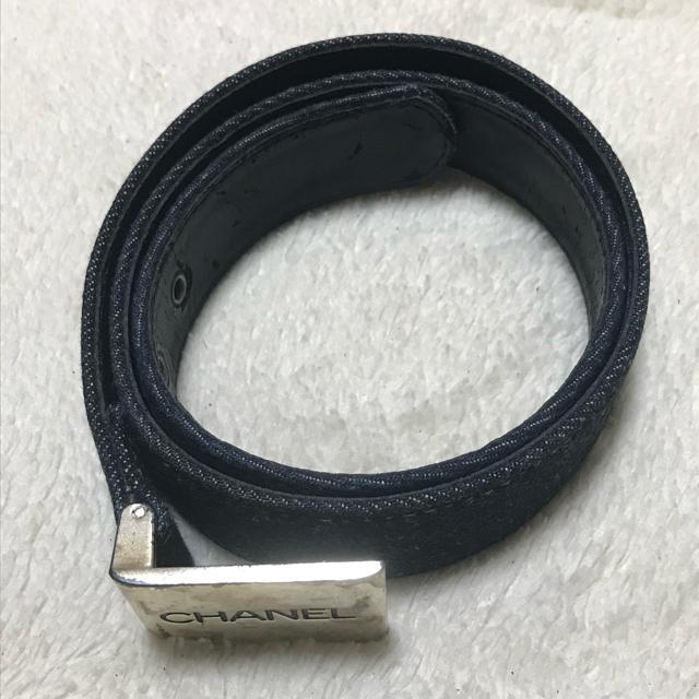 正規品 シャネル デニム&レザー ベルト 96P デッドストック < ブランド  正規品 シャネル デニム&レザー ベルト 96P デッドストック < ブランドの