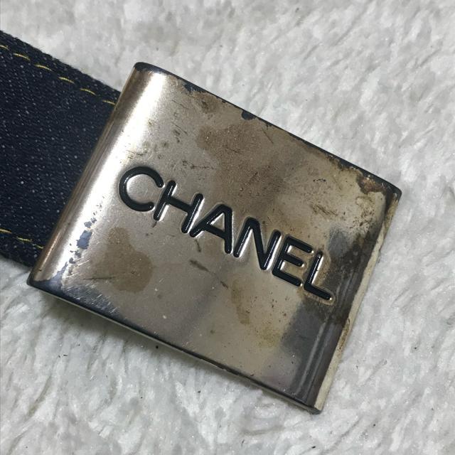 正規品 シャネル デニム&レザー ベルト 96P デッドストック < ブランド  正規品 シャネル デニム&レザー ベルト 96P デッドストック < ブランドの