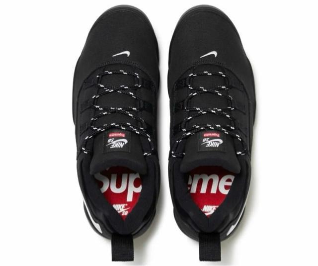 Supreme~Nike SB Darwin Low Desert Black  uh 