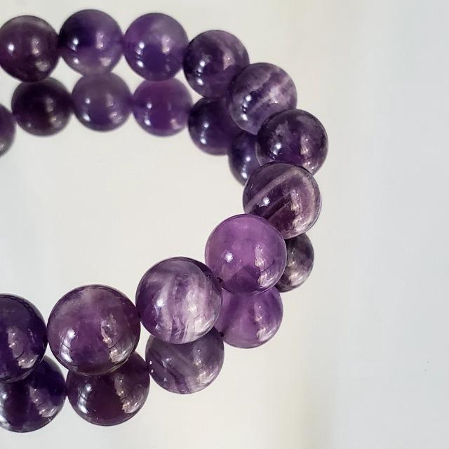 込み★35★天然石★アメジストブレスレット★10mm★ < 女性アクセサリー/時計  込み★35★天然石★アメジストブレスレット★10mm★ < 女性アクセサリー/時計の