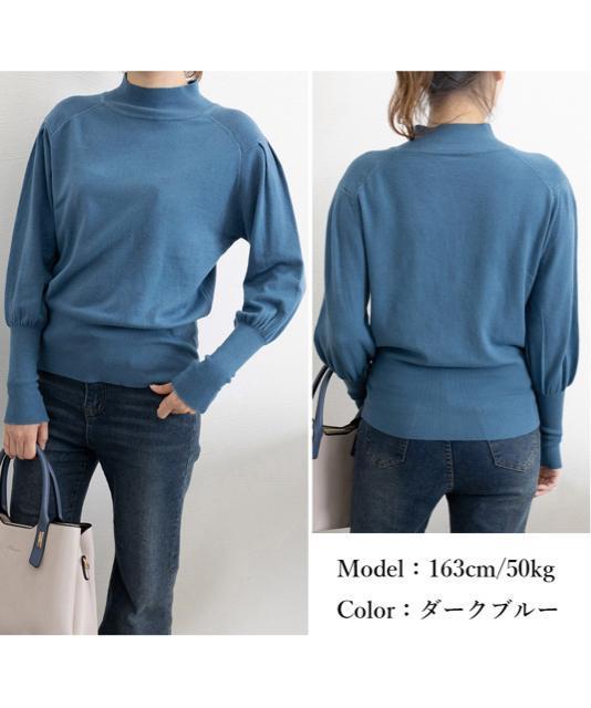 送料無料 新品 プチハイネックニットトップス レディース < 女性ファッション  送料無料 新品 プチハイネックニットトップス レディース < 女性ファッションの