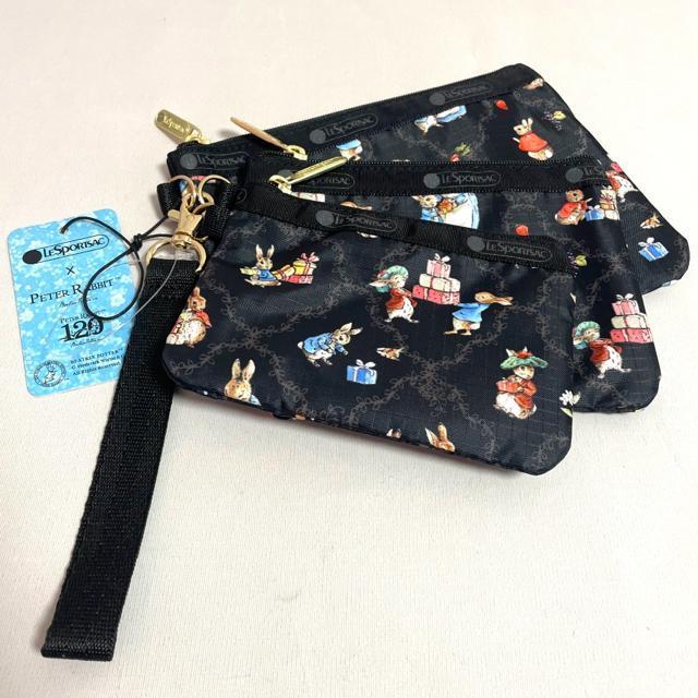 ★新品★LeSportsac レスポートサック ハッピーバースデーピーター ポーチ コスメポーチ 3455 セット 送料無料 < 女性ファッション  ★新品★LeSportsac レスポートサック ハッピーバースデーピーター ポーチ コスメポーチ 3455 セット 送料無料  < 女性ファッションの